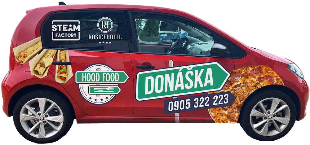 Donáška HOOD FOOD Košice 0905322223